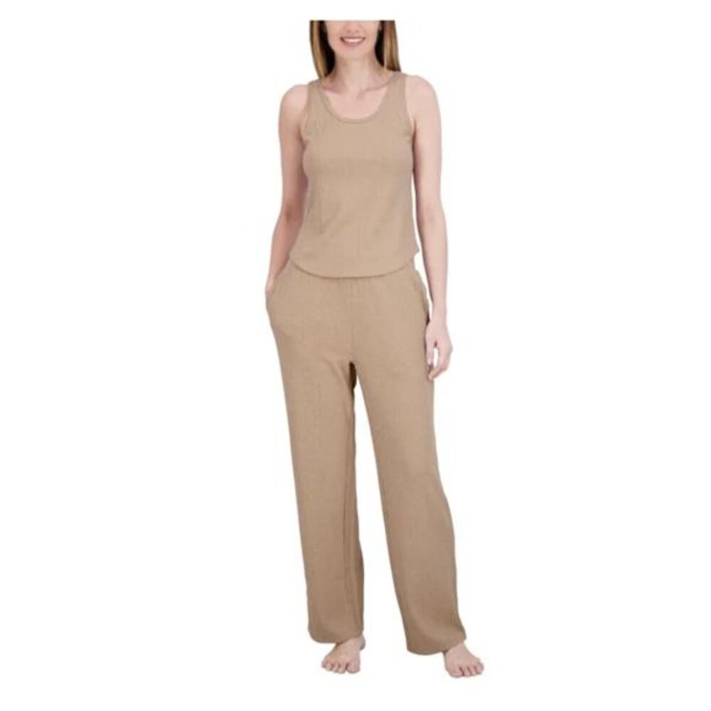 Live2Lounge Women's 3 Piece Textured Cable Knit Lounge Set - Picture 5 of 5